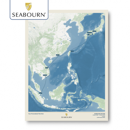 Seabourn Cruise Map