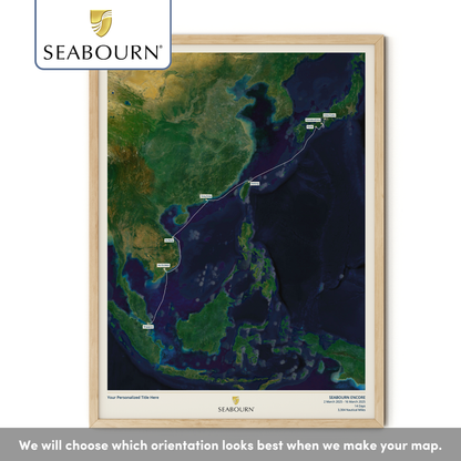 Seabourn Cruise Map - Satellite