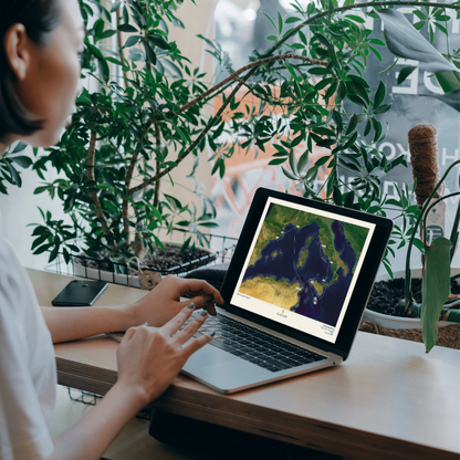 Seabourn Digital Cruise Map - Satellite