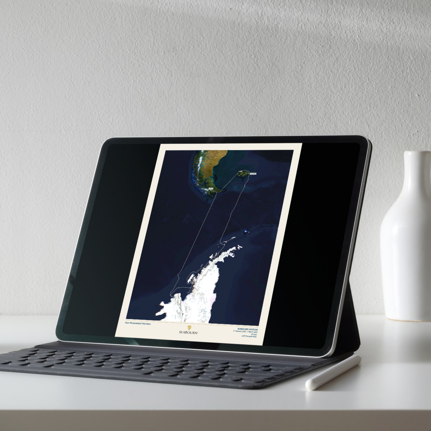 Seabourn Digital Cruise Map - Satellite