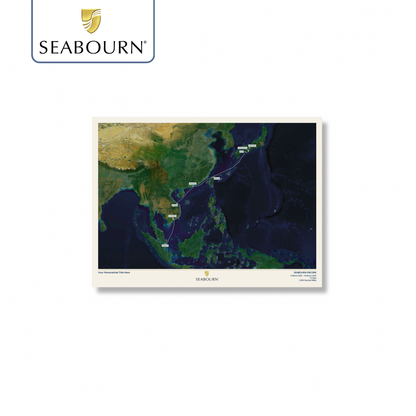 Seabourn Cruise Map - Satellite
