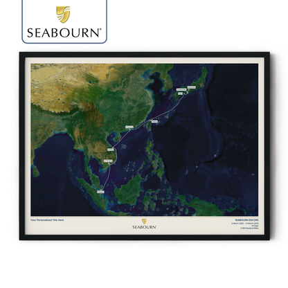 Seabourn Cruise Map - Satellite