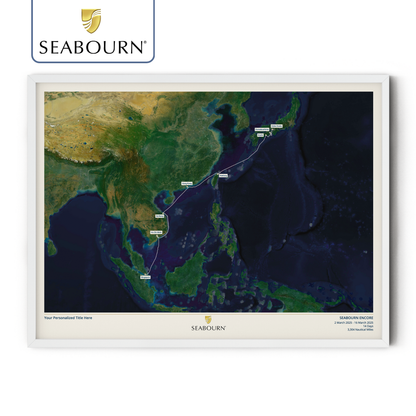 Seabourn Cruise Map - Satellite