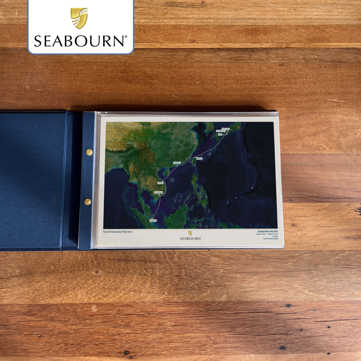 Seabourn Cruise Map - Satellite