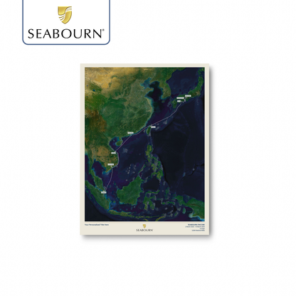 Seabourn Cruise Map - Satellite