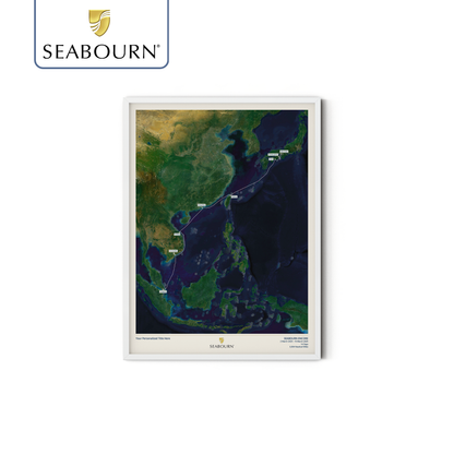 Seabourn Cruise Map - Satellite