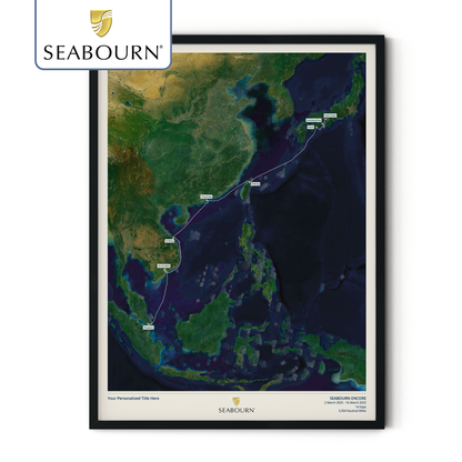Seabourn Cruise Map - Satellite
