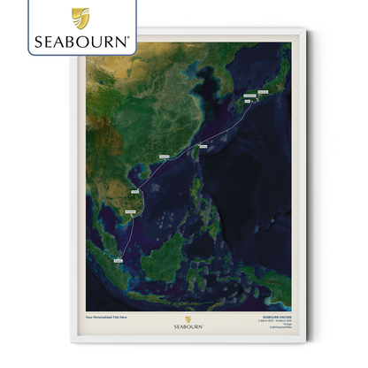 Seabourn Cruise Map - Satellite