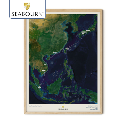 Seabourn Cruise Map - Satellite