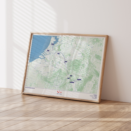 TUI River Cruise Map