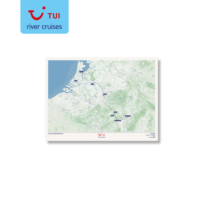 TUI River Cruise Map