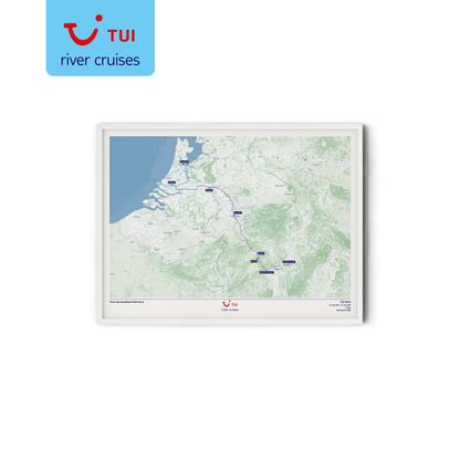 TUI River Cruise Map