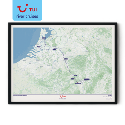 TUI River Cruise Map