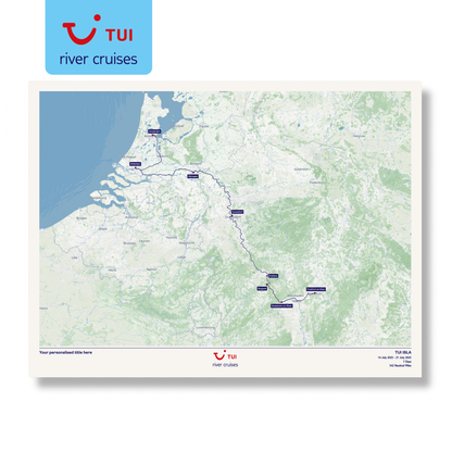 TUI River Cruise Map