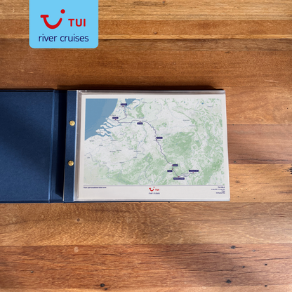 TUI River Cruise Map