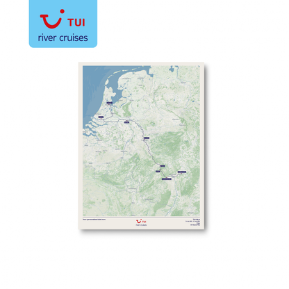 TUI River Cruise Map