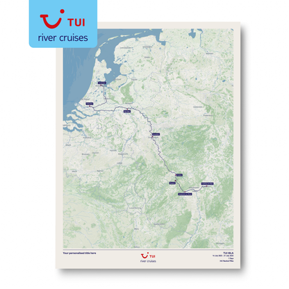 TUI River Cruise Map