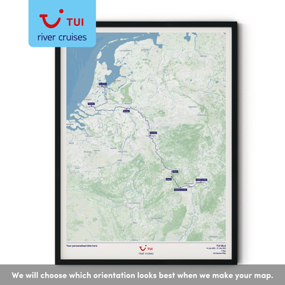 TUI River Cruise Map