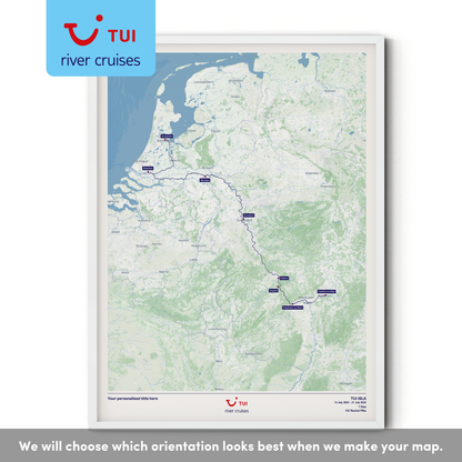 TUI River Cruise Map