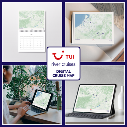 TUI River Digital Cruise Map