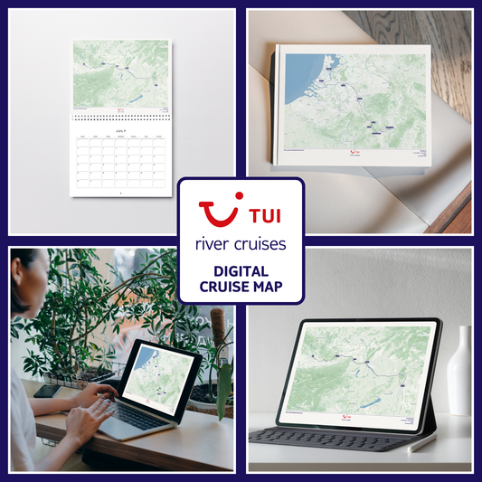 TUI River Digital Cruise Map