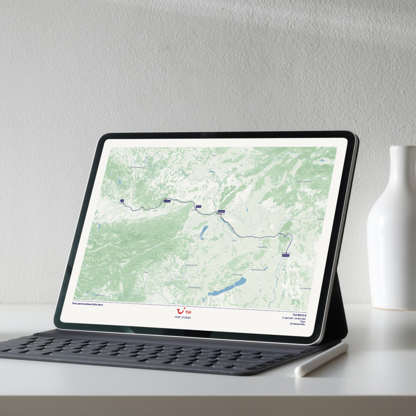 TUI River Digital Cruise Map