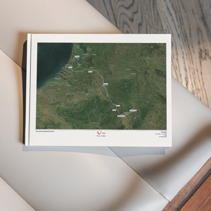 TUI River Digital Cruise Map - Satellite