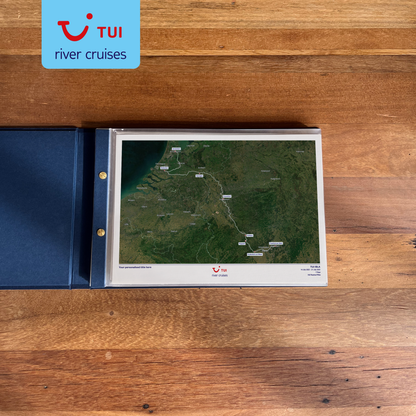 TUI River Cruise Map - Satellite