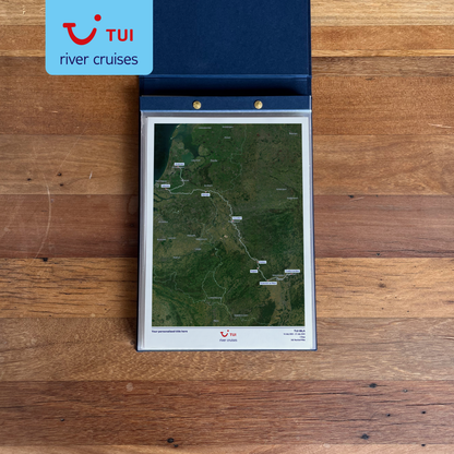 TUI River Cruise Map - Satellite