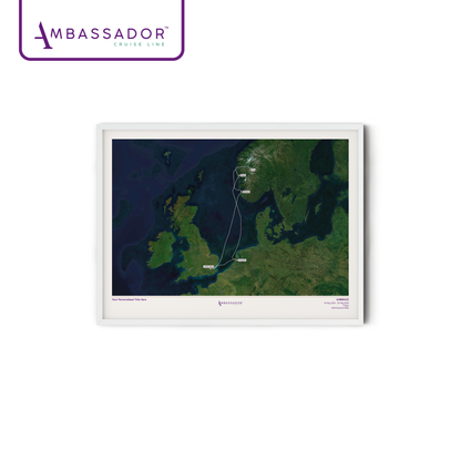 Ambassador Cruise Line Map - Satellite