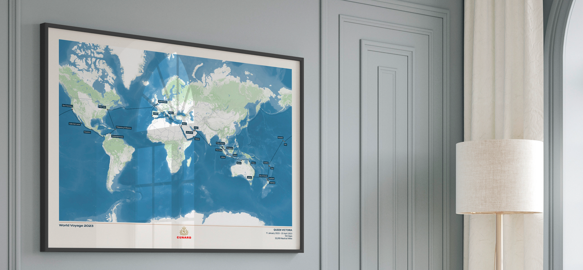 Official Cunard Cruise Maps – The Cruise Maps