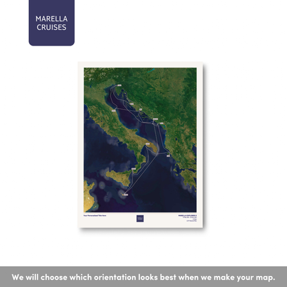 Marella Cruise Map - Satellite