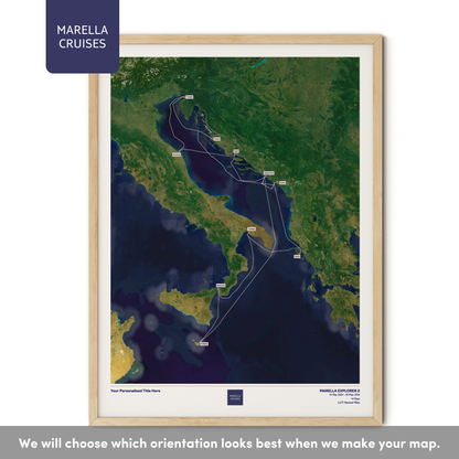 Marella Cruise Map - Satellite