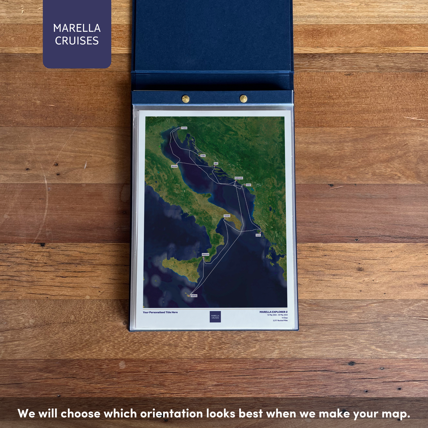 Marella Cruise Map - Satellite