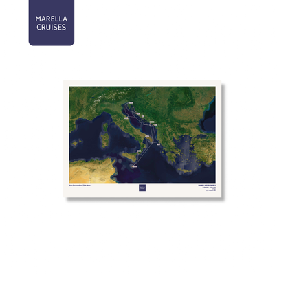 Marella Cruise Map - Satellite