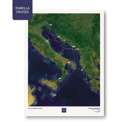 Marella Cruise Map - Satellite