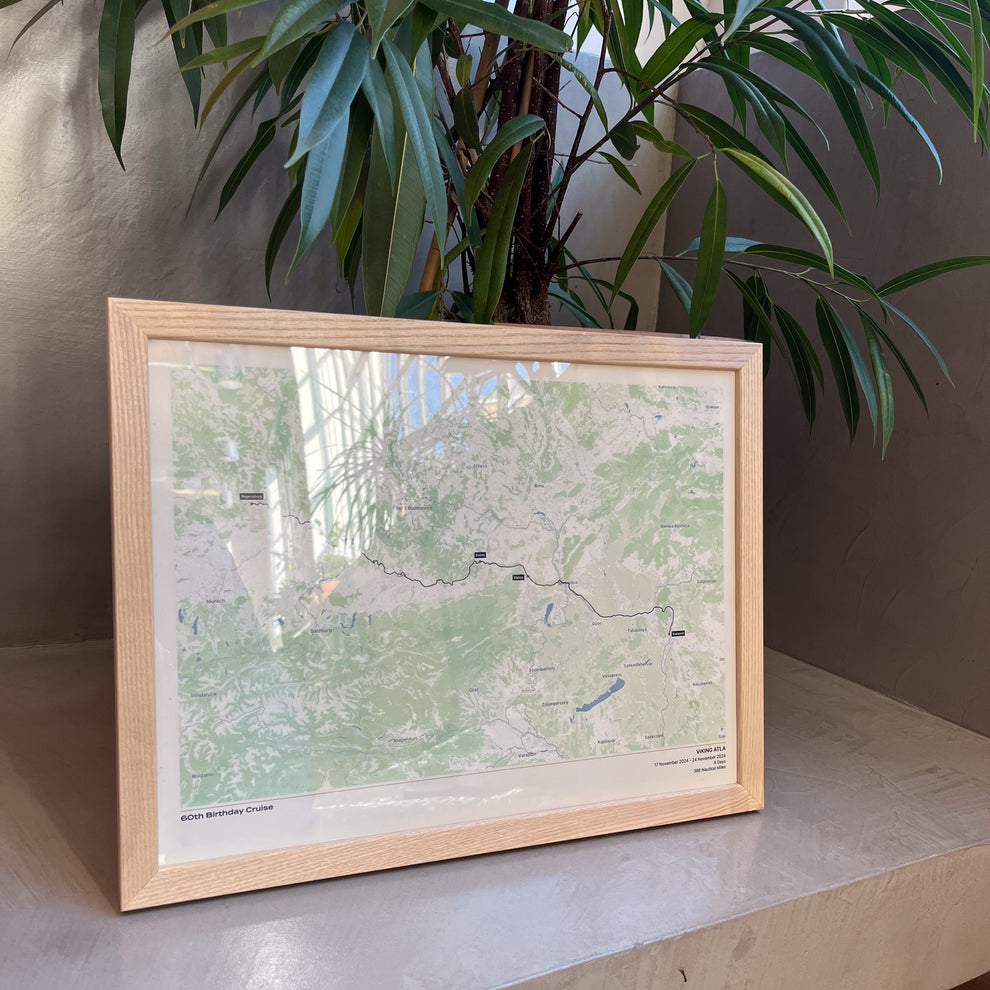 Custom River Cruise Map – The Cruise Maps