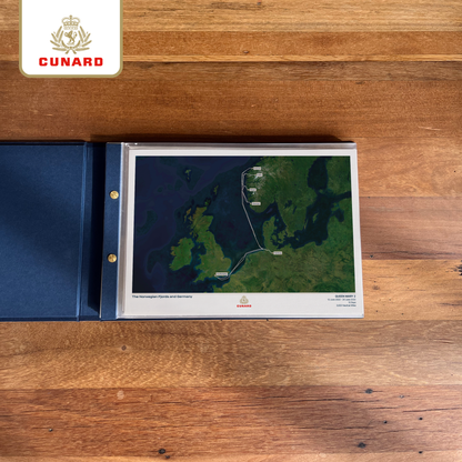 The Cunard Cruise Map - Satellite