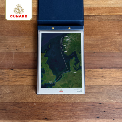 The Cunard Cruise Map - Satellite